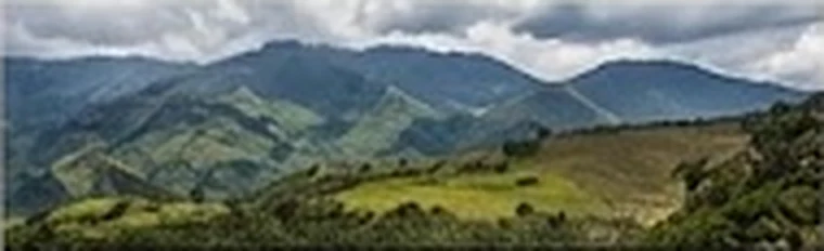 Montañas y páramo en Sonsón