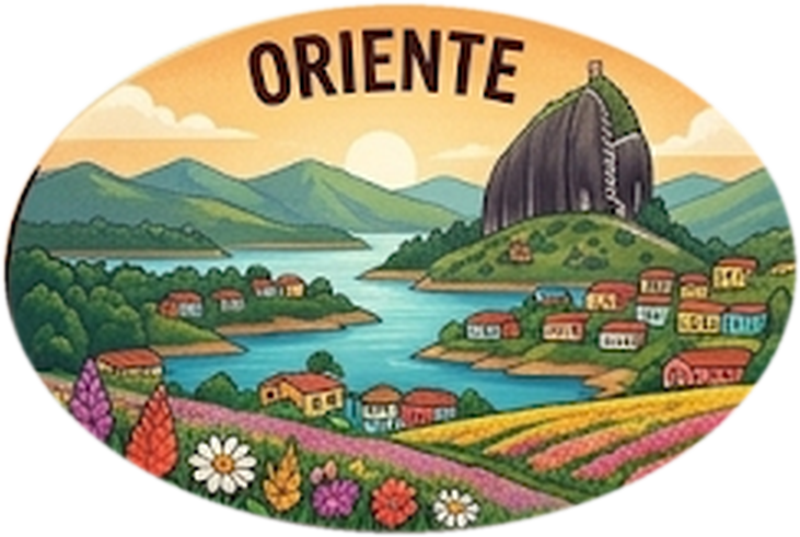Ilustración de la subregión Oriente