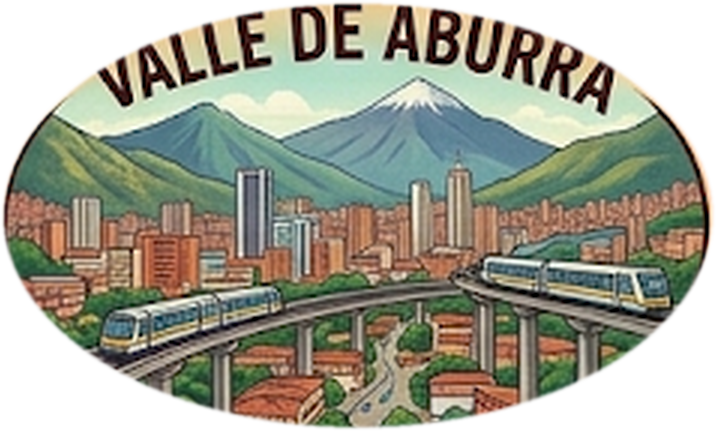 Ilustración de la subregión Valle de Aburrá